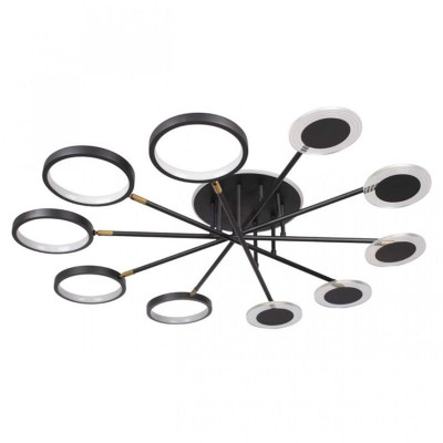 Люстра светодиодная BENDIK LIGHTING Black 10 плафонов