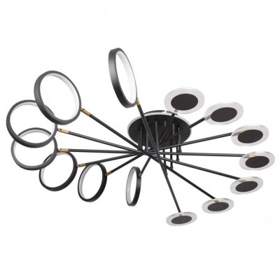 Люстра светодиодная BENDIK LIGHTING Black 14 плафонов