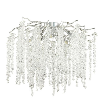 Люстра Хрустальная Fairy Tree Silver  на 8 ламп