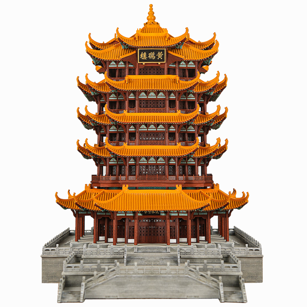 Макет Башня Жёлтого журавля Знаменитая Китайская архитектура