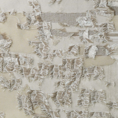 Мебельная ткань Clouds Жакард бело-бежевый цвет N 1035