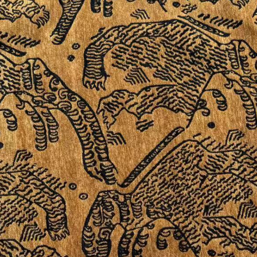 Мебельная ткань Шенилл коричневый цвет 140 см T3-61