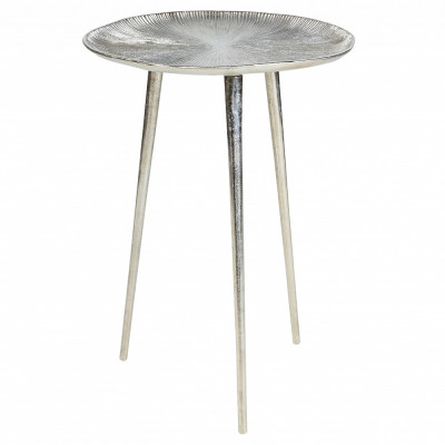 Металлический кофейный столик Waterlily Silver