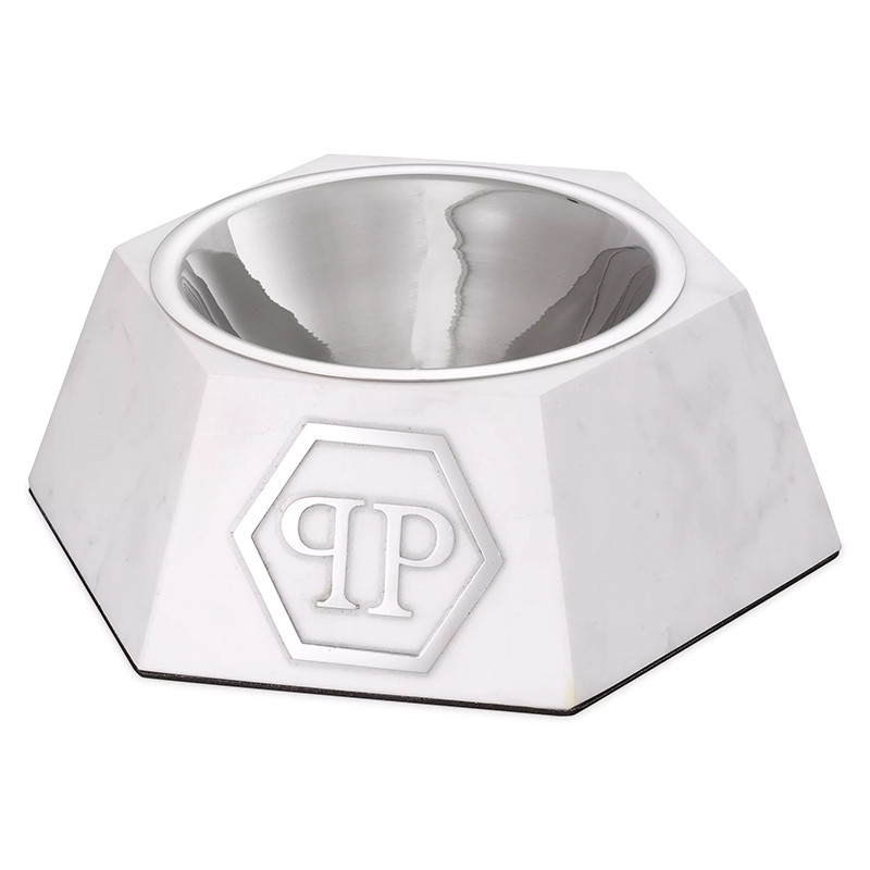 Миска для корма Dog Food bowl Nice L White