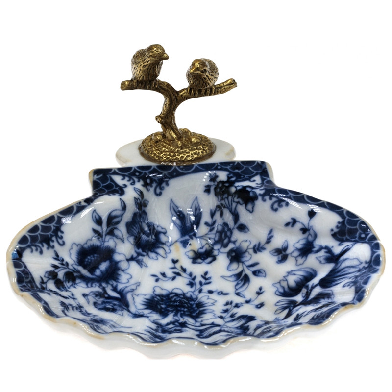 Мыльница Blue and Bronze Birds