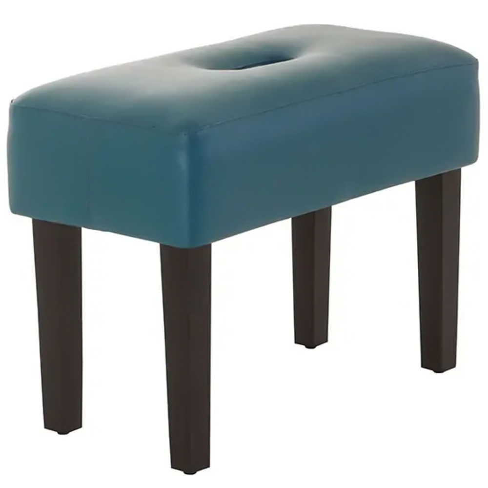 Мягкий пуф на черных ножках Winton Pouf