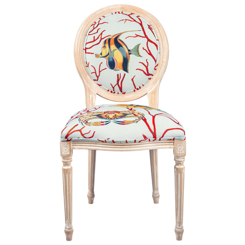 Мягкий стул Seabed Print 11