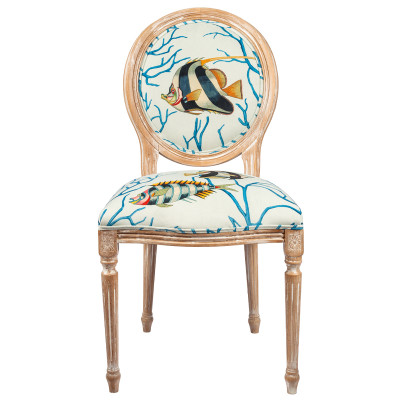 Мягкий стул Seabed Print 8