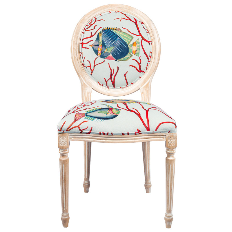 Мягкий стул Seabed Print 9