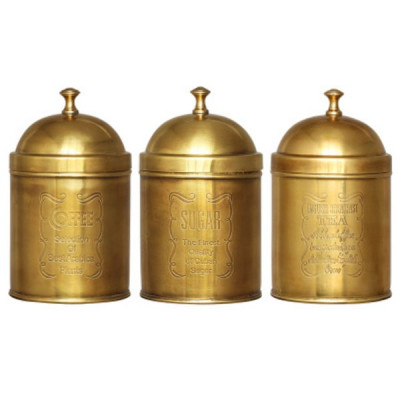 Набор банок Kitchen Canister Sets Brass