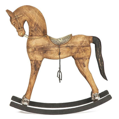 Набор из трёх лошадок дерево манго