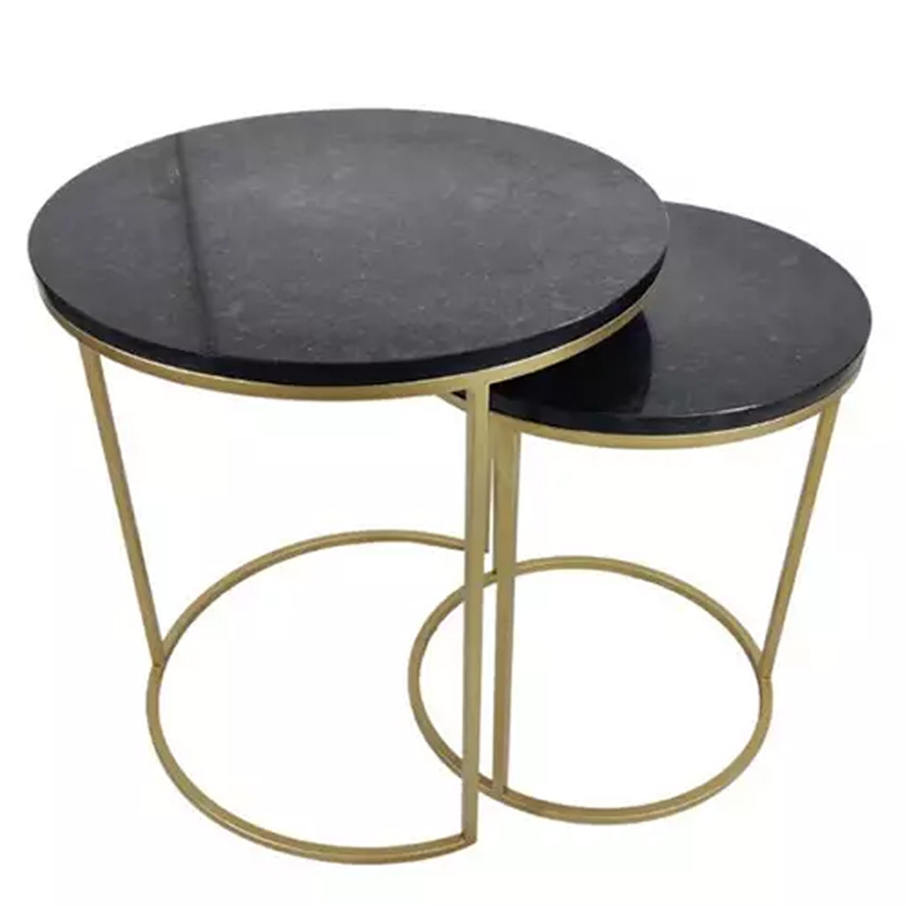 Набор круглых кофейных столиков разной высоты Timeless Classic