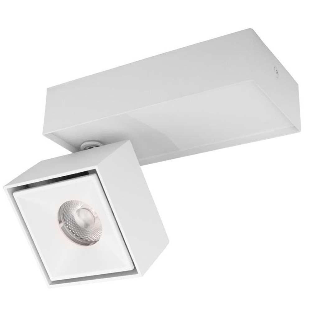 Накладной спот прямоугольной формы с квадратным поворотным плафоном Dynamic Edge