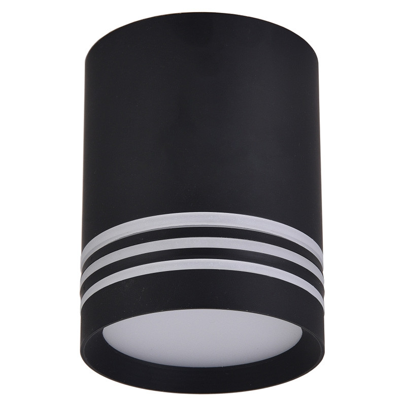 Накладной черный спот Pointo Three