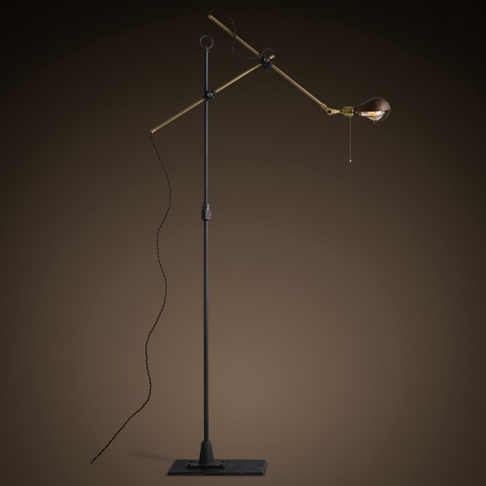 Напольный светильник Steampunk Extension Pole Floor 2