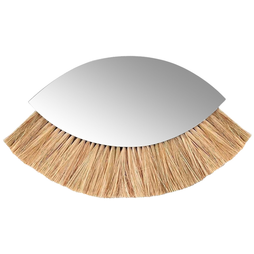 Настенное зеркало в виде глаза Eye Wicker Mirror