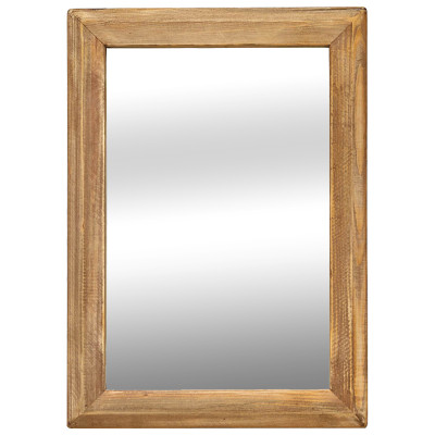 Настенное зеркало в деревянной раме Bruno Mirror