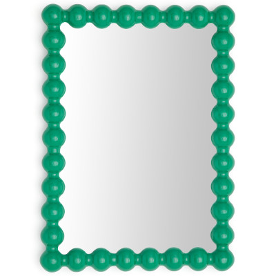 Настенное зеркало в зеленой раме Nya Green Mirror