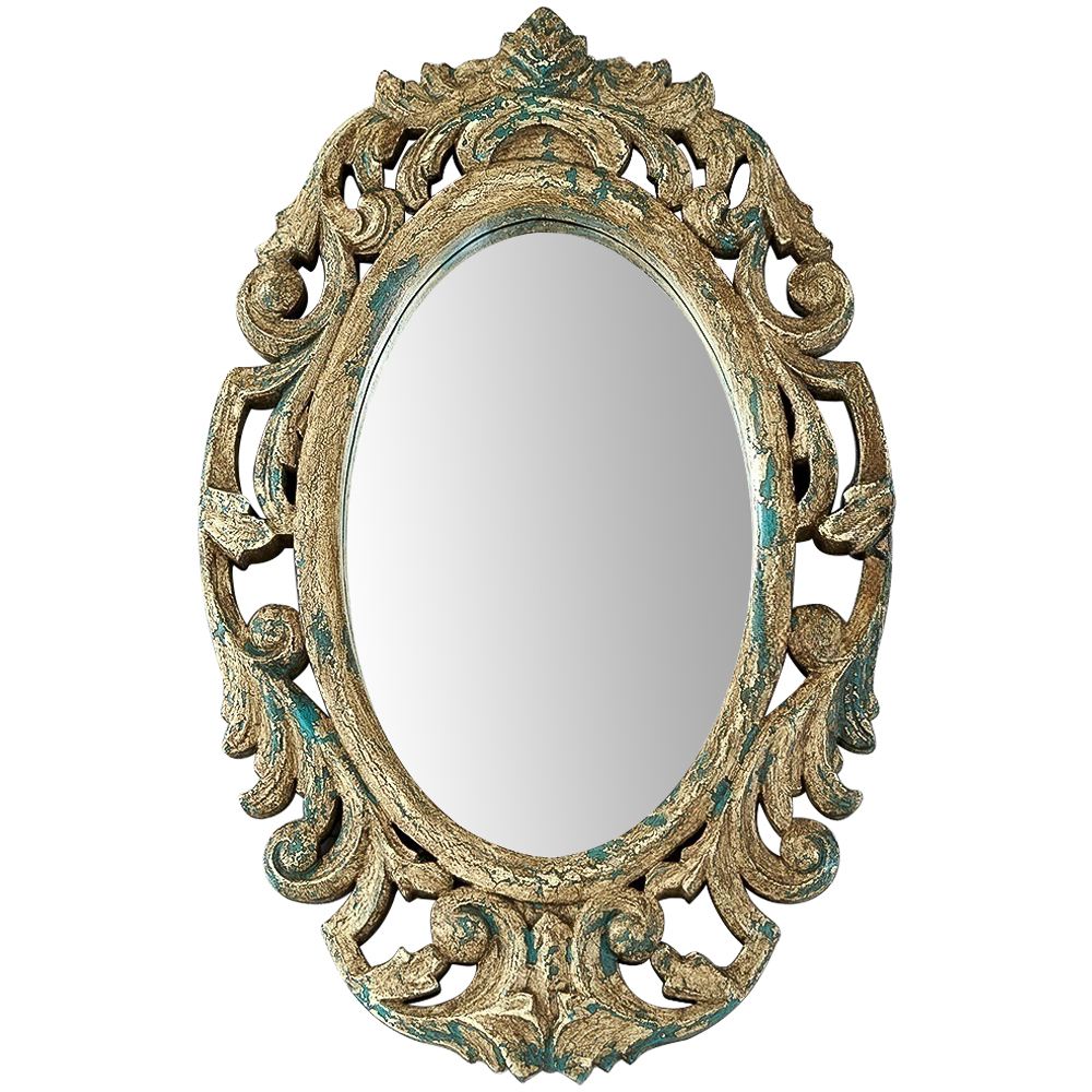 Настенное овальное зеркало Aina Mirror
