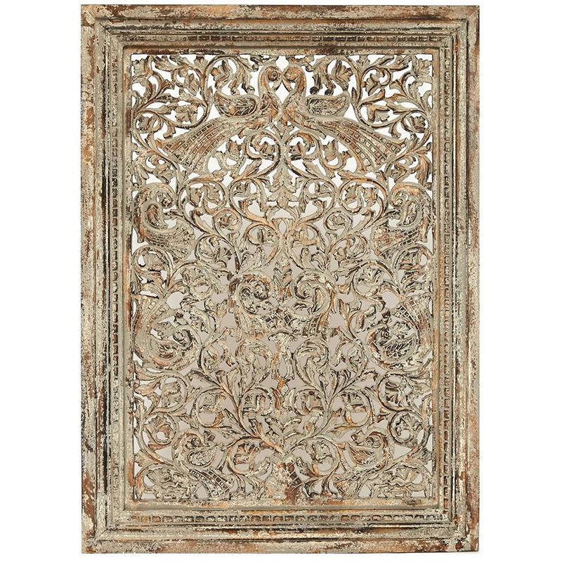 Настенный декор Wall Decor Mango Wood Carved