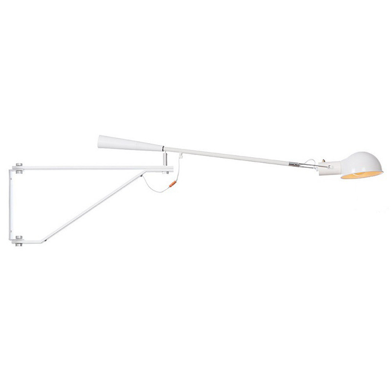 Настенный светильник FLOS Mod 265 Wall Lamp White by Paolo Rizzatto 135 см