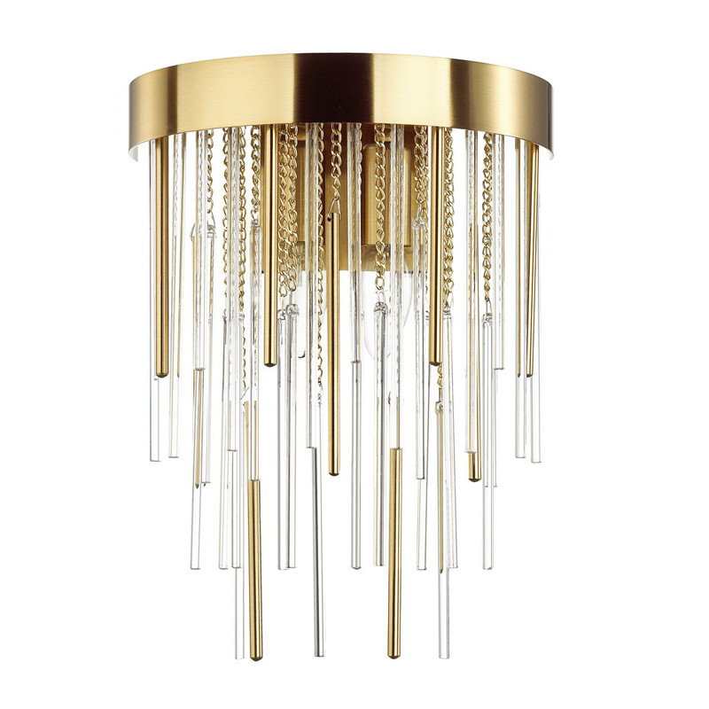Настенный светильник Luxury Gold & Glass Stripes