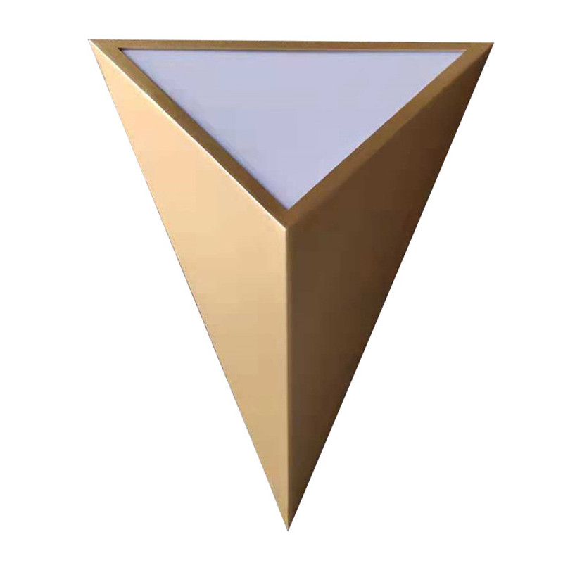 Настенный светильник в форме треугольника Convex Triangle Wall Lamp