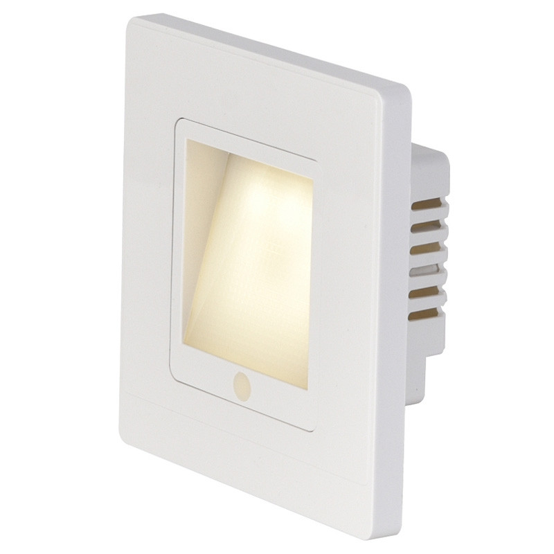 Настенный светильник с датчиком движения Trick White