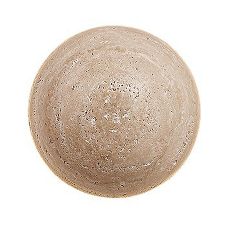 Настенный светодиодный светильник из камня травертина TRAVERTINE POVL WALL LAMP