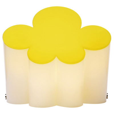 Настольная дизайнерская лампа Poltronova Passiflora Yellow Table Lamp