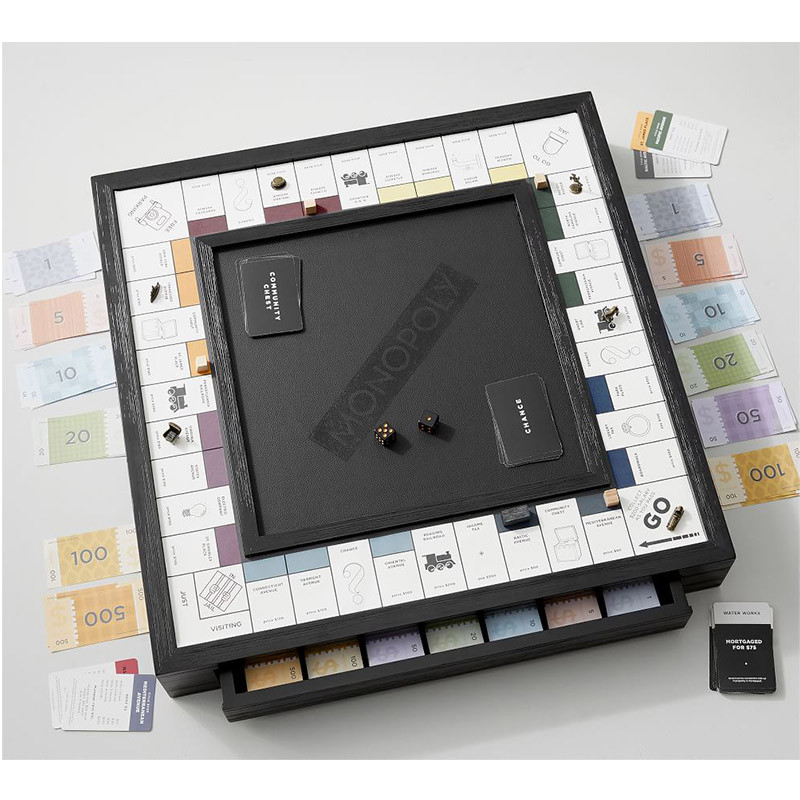 Настольная Игра "Монополия" Black Luxury Edition