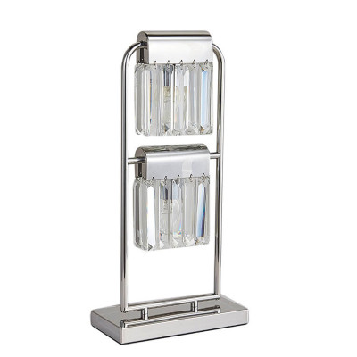 Настольная лампа Crystal Pendants chrome 2