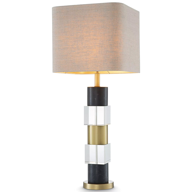 Настольная лампа Eichholtz Table Lamp Black Marble