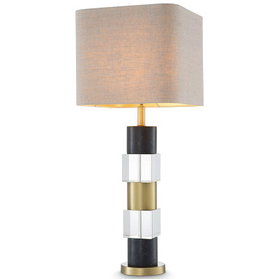 Настольная лампа Eichholtz Table Lamp Black Marble