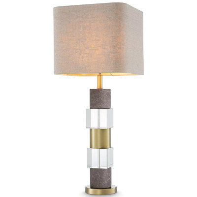 Настольная лампа Eichholtz Table Lamp Cullingham Grey Marble