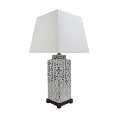 Настольная лампа Grey Rectangles