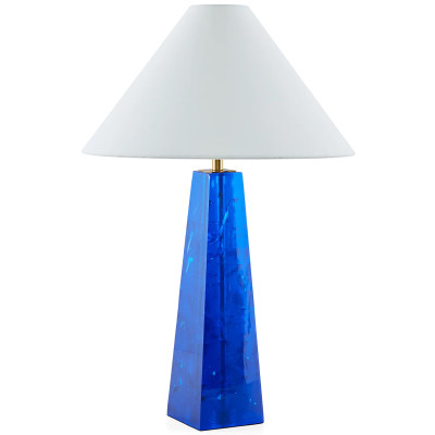 Настольная лампа Jonathan Adler Prisma Table Lamp Blue