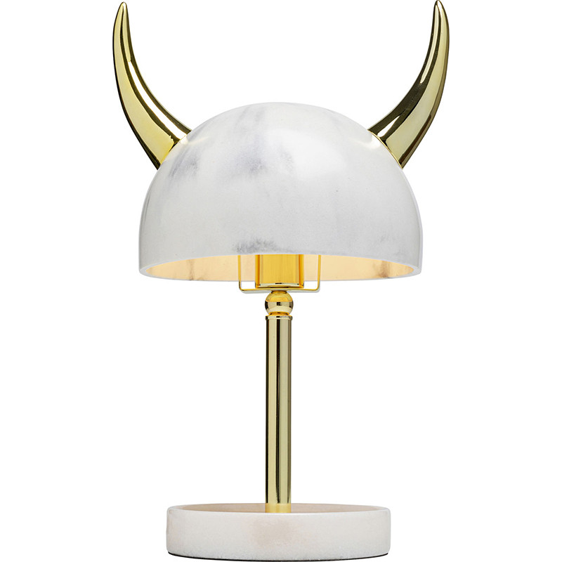 Настольная лампа Marble with Horns