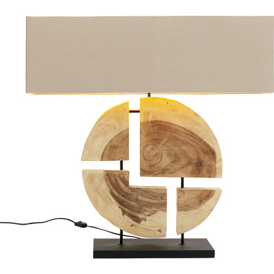Настольная лампа Saw Cut Acacia