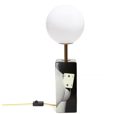 Настольная лампа Seletti Table Lamp Two of Spades