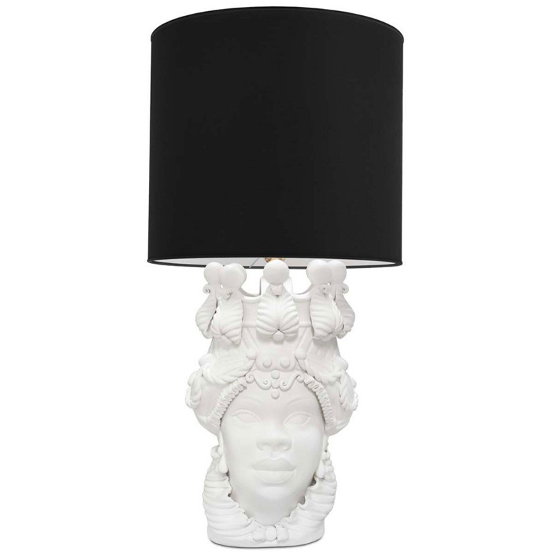 Настольная лампа Table Lamp Moro Lady Big Lipstick Black