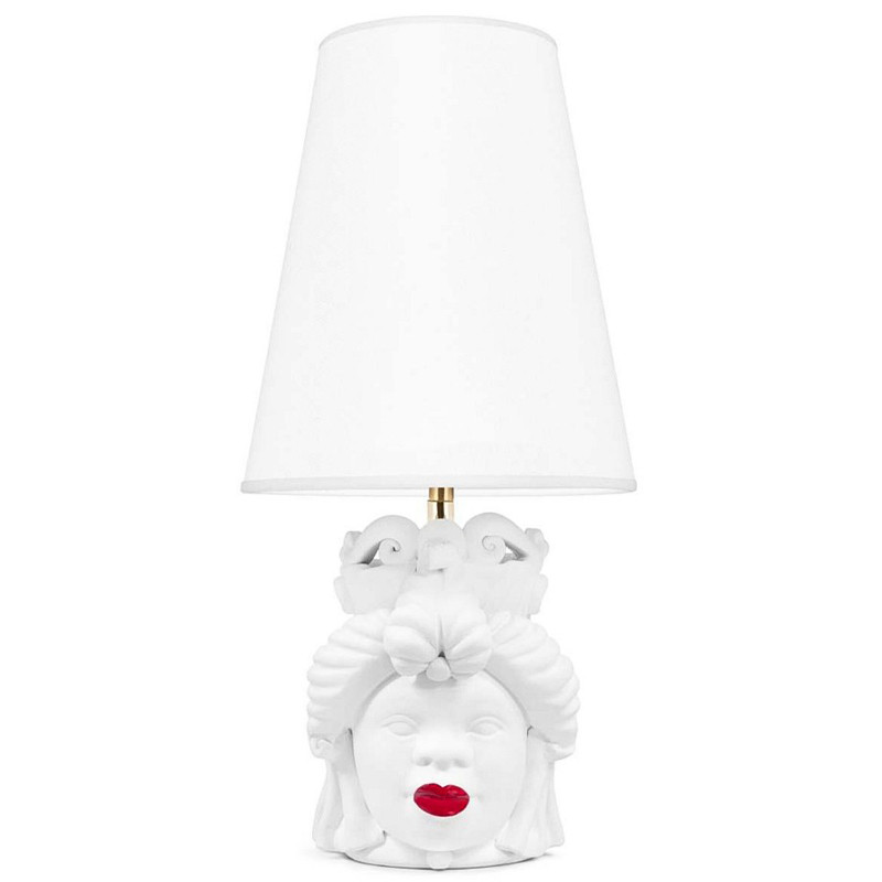 Настольная лампа Table Lamp Moro Lady Small Lipstick White