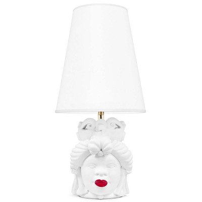 Настольная лампа Table Lamp Moro Lady Small Lipstick White