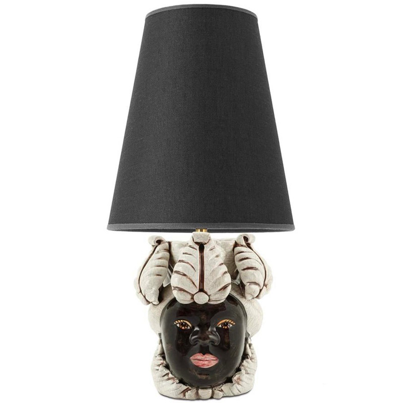 Настольная лампа Table Lamp Moro Lady Small New Dark Brown Black
