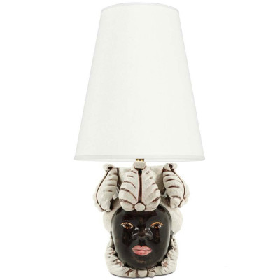 Настольная лампа Table Lamp Moro Lady Small New Dark Brown White