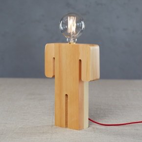 Настольная лампа Wooden Boy