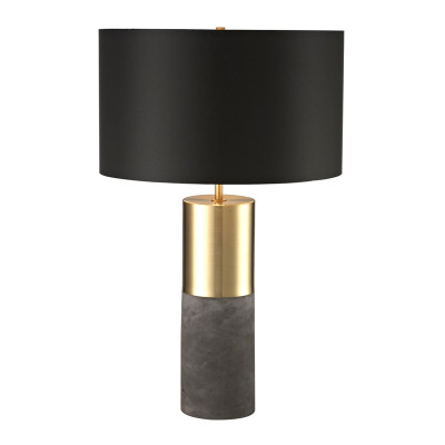 Настольная лампа ZOEY TABLE LAMP Black base Black shade