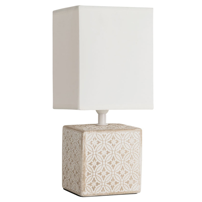 Настольная лампа Дизайнерская Lazio Ivory Table Lamp