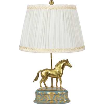 Настольная лампа из фарфора Лошадь Frodi