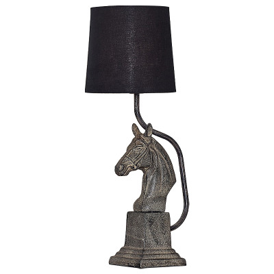 Настольная лампа с абажуром Lampshade Horse Sculpture